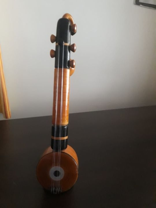 14 inch veena uploaded by Jeyam wooden toys and gifts on 12/23/2021