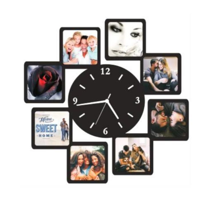 Wooden wall clock uploaded by business on 12/23/2021