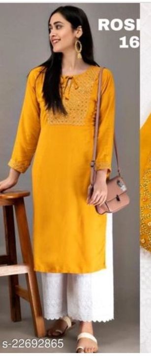 Post image I want 31 Pieces of 31 pieces of yellow kurta set same piece different sizes.
Below is the sample image of what I want.