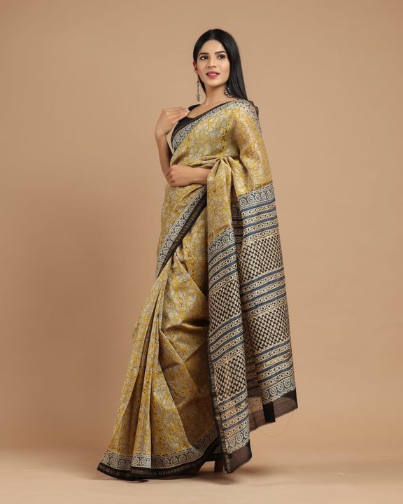 Cotton saree uploaded by Namdev handicrafts on 12/23/2021