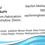 Business logo of Sadguru Aluminium & Furniture.