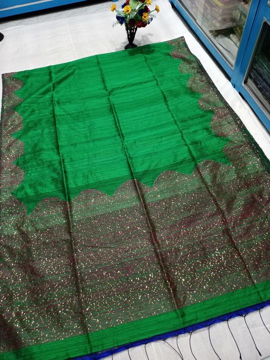 Pure matka sequence Saree  uploaded by business on 12/23/2021