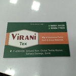Business logo of VIRANI tex