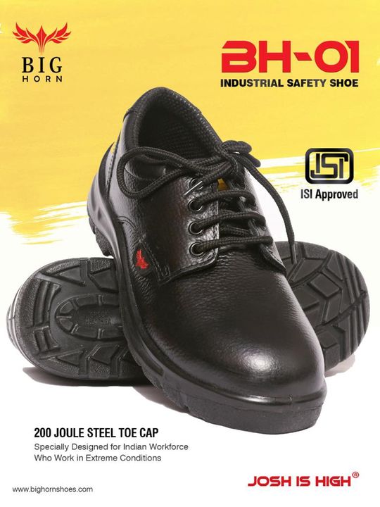 BH01 industrial safety shoes uploaded by Bighorn Solutions Private Limited on 12/23/2021