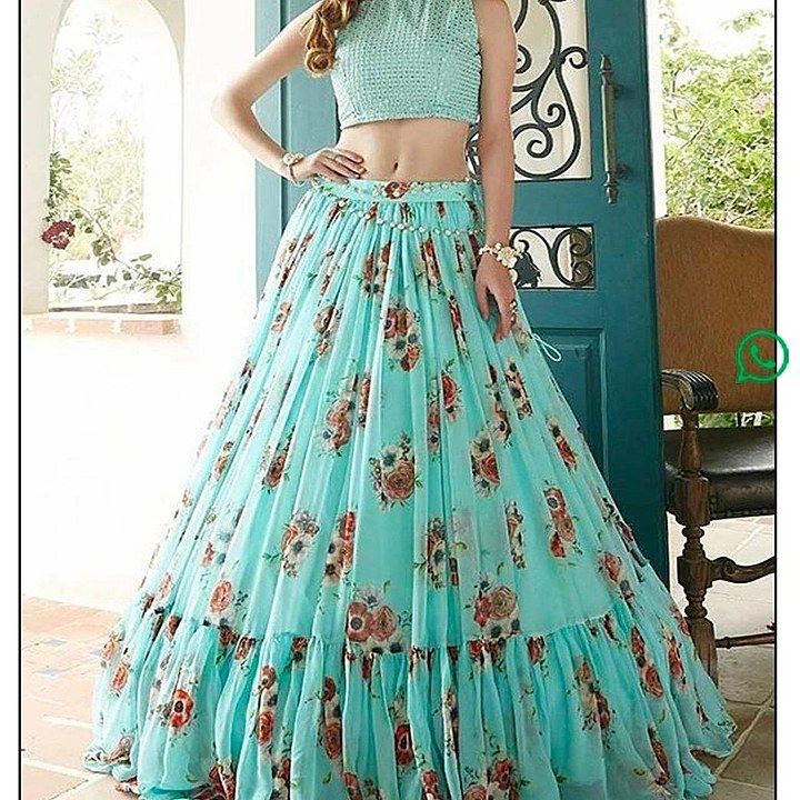 Leavy flair lengha.s://wa.me/00 uploaded by business on 9/26/2020