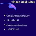 Business logo of Vihaan steel tubes
