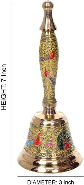 Brass bell  uploaded by Mak handicrafts on 12/23/2021