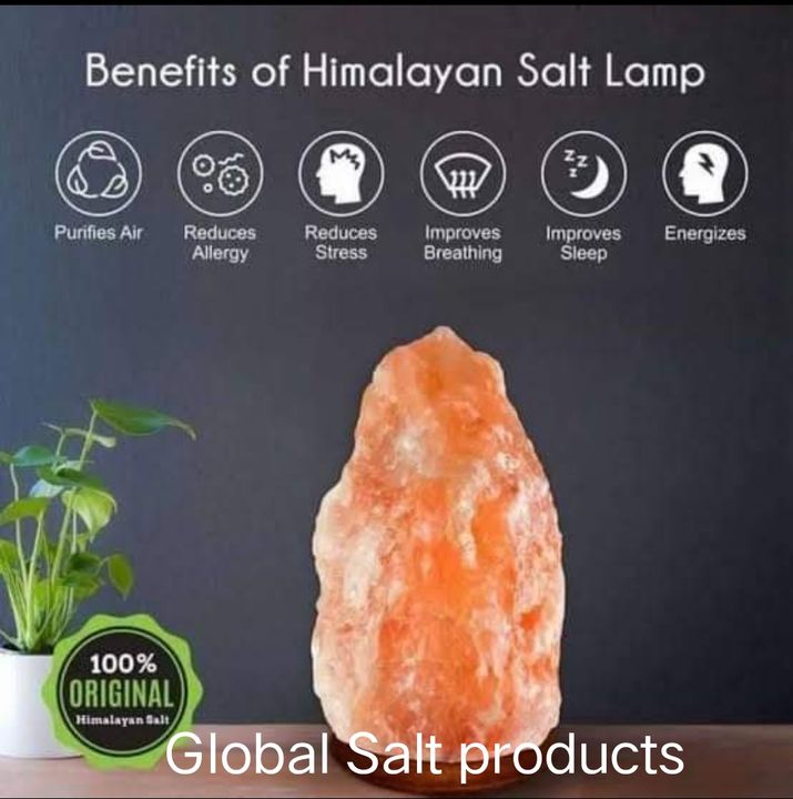 Natural Salt Lamp uploaded by business on 12/24/2021
