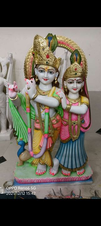 Radha Krishna statue uploaded by business on 12/24/2021