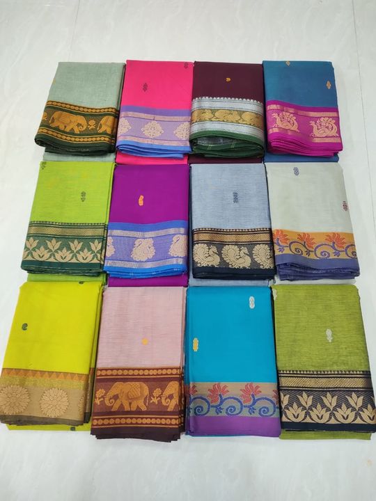 Post image Hi friends.... Traditional look Putta design sarees... Whatsapp me 9942608001...Resellers and whole salers most welcome 

🌹✨NivinSaran Cotton Sarees✨🌹
🌿We are directly manufacturing in all Chettinad cotton sarees in verity colours and designs available

🌿We have Own Units of handlooms and powerlooms..... 

🌿Single, multiple and whole sale sarees also available.... 

🌿These are branded original Chettinad cotton sarees

🌿This is 80* count Chettinad cotton sarees

🌿Count:  60* 80*100*120* available

🌿More collection contact in  Whatsapp 

🌿My contact number 9942608001

   Resellers, Retailers and Whole salers Own use purchase most welcome... 

💐My whatsapp link

https://api.whatsapp.com/send?phone=919942608001&amp;text=%20

🌺To join my Whatsapp group use this link 
https://chat.whatsapp.com/K1Dx06rxk0MHZaNz7BFeYK

No Cod only online payment
