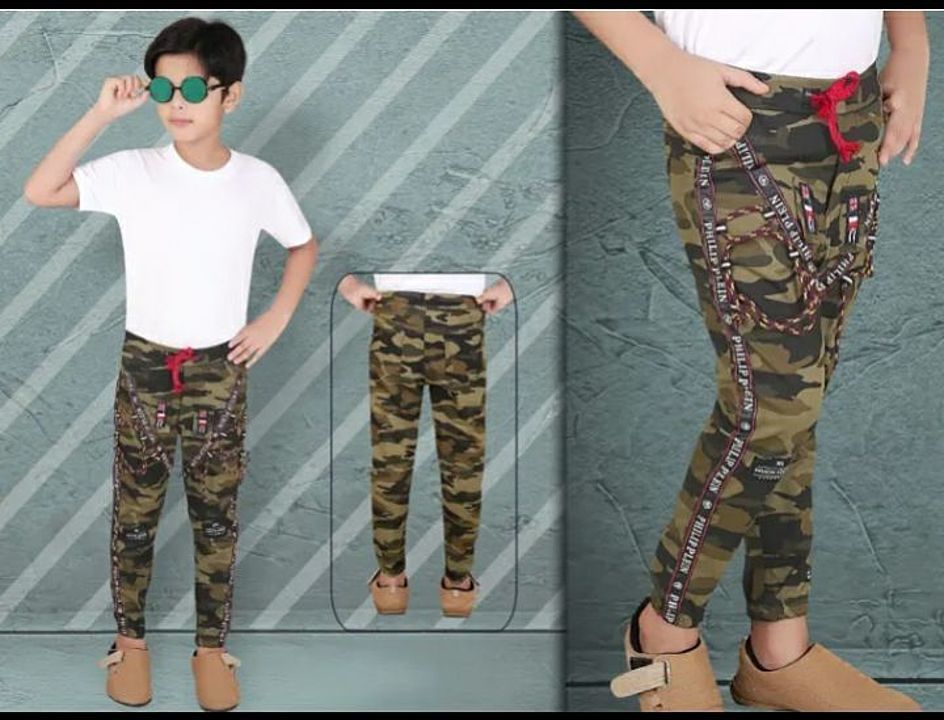 KIDS JOGGERS MILITARY PATTERN SIZE 20 TO 30 AVAILABLE. uploaded by business on 9/26/2020
