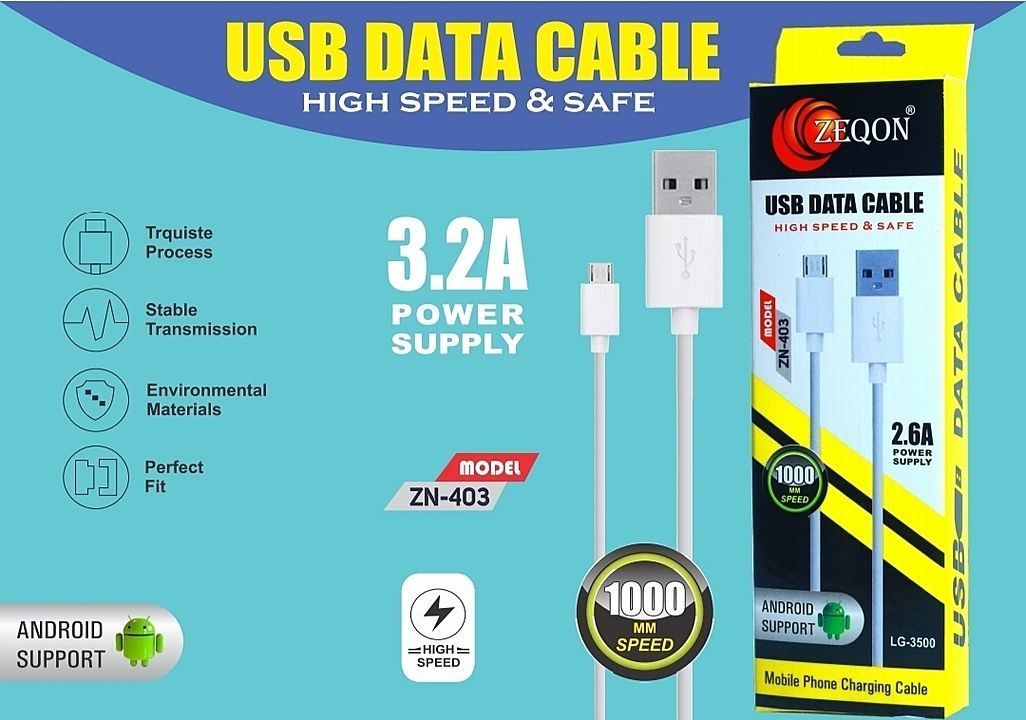 Fast charging cable uploaded by business on 9/26/2020