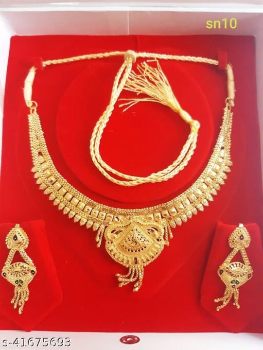 Gold Plated Jewelry Sets uploaded by Online selling  on 12/24/2021