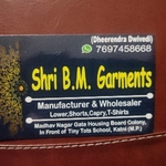 Business logo of Shri BM Garments