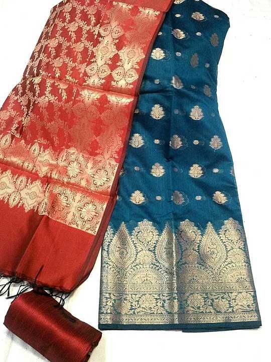 Banarasi 3pcs suit  uploaded by Kumar fabrics  on 9/26/2020