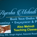 Business logo of Ayesha Mehndi Art's