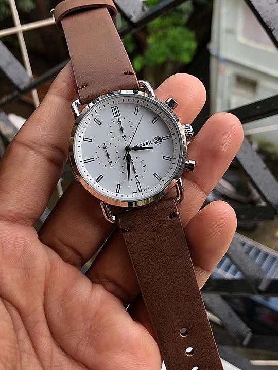 Fossil 1st copy All Chronograph Working classic mens watch  uploaded by business on 9/26/2020