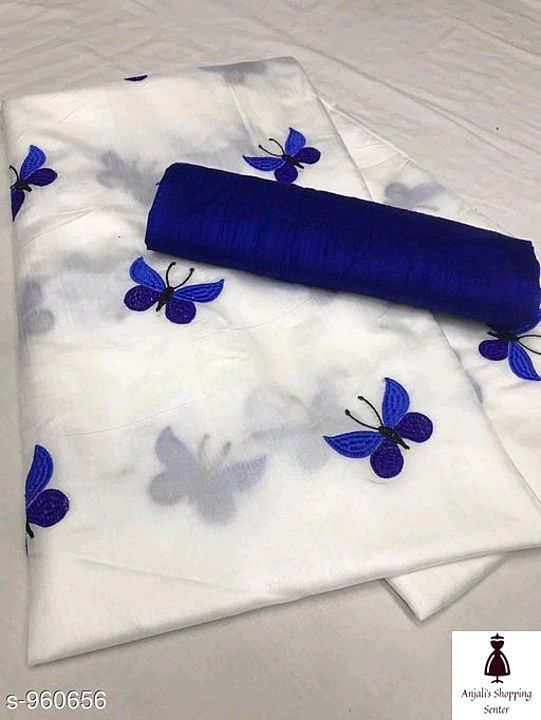 Post image Drishya Embroidered Sana Sana Silk Sarees

Fabric: Saree - Sana Silk, Blouse - Banglori Silk
Size: Saree Length - 5.5 Mtr, Blouse Length - 0.8 Mtr
Work: Embroidery