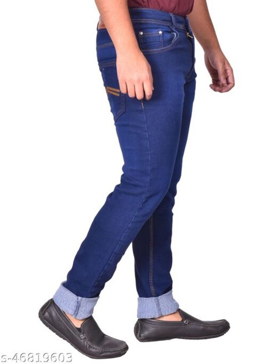 Casual Latest Men Jeans
Fabric: Denim
Pattern: Solid
Multipack: 1
RASSO PRESENTS THIS STRETCHABLE FA uploaded by Natasha's creation on 12/25/2021