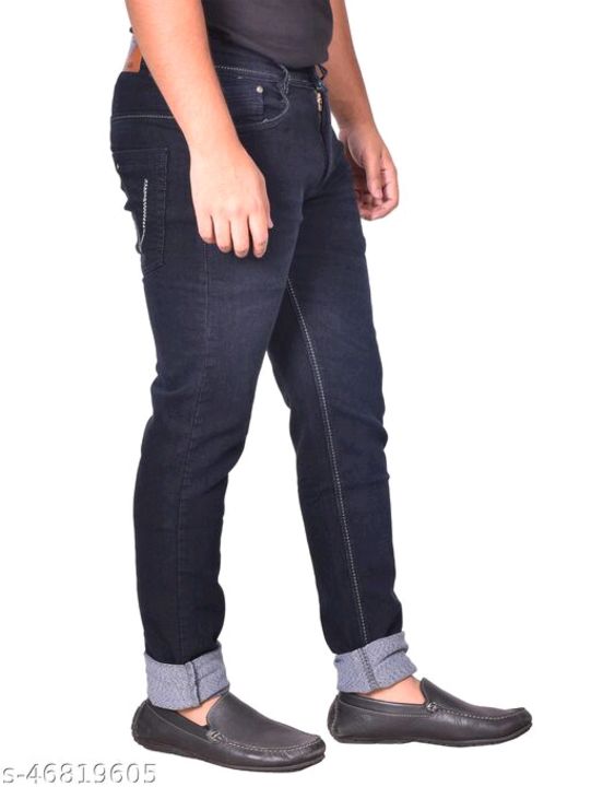 Casual Latest Men Jeans
Fabric: Denim
Pattern: Solid
Multipack: 1
RASSO PRESENTS THIS STRETCHABLE FA uploaded by Natasha's creation on 12/25/2021