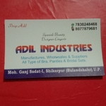 Business logo of Adil industries