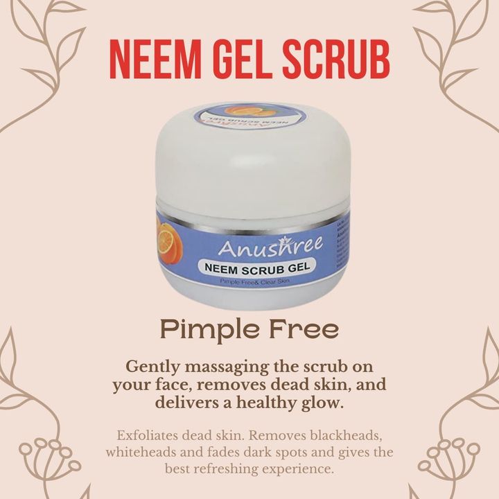 Neem scrub gel uploaded by ANUSHREE on 12/25/2021
