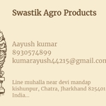 Business logo of SWASTIK AGRO PRODUCTS