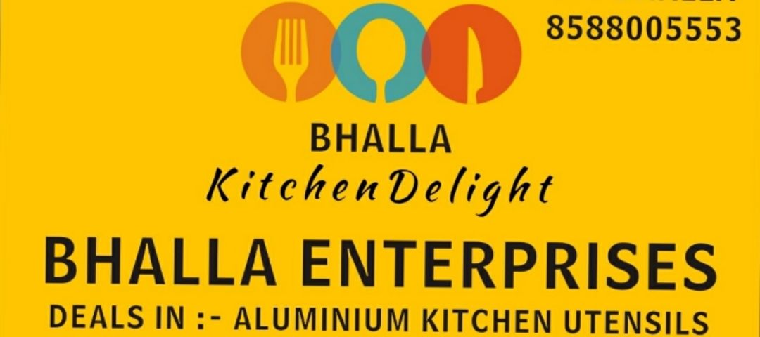 Visiting card store images of BHALLA ENTERPRISES