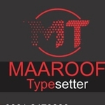 Business logo of Maaroof Typesetter