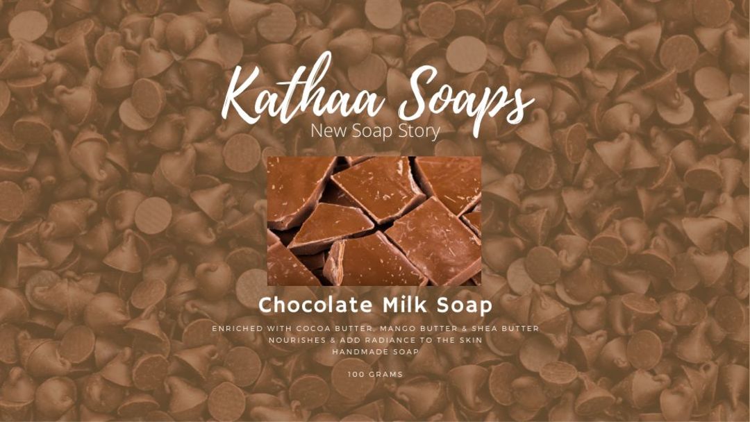 Kathaa Chocolate milk soap uploaded by business on 12/26/2021