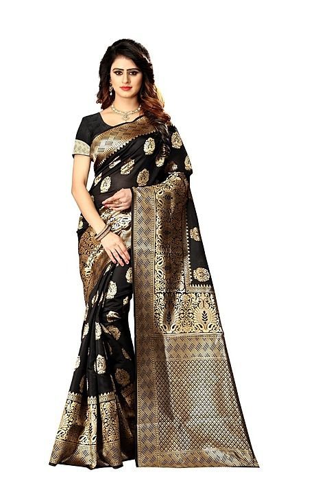 Harvi  jaqcurd. Women  wowen saree uploaded by business on 9/27/2020