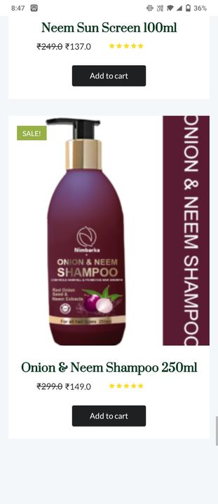 Onion & Neem Shampoo uploaded by business on 12/26/2021