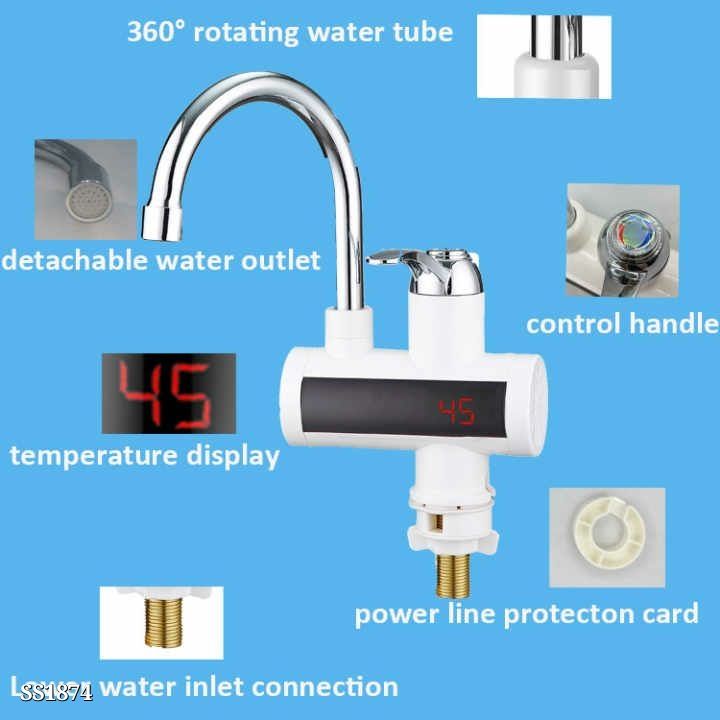 
Catalog Name: Instant Water heater Faucet with LED Display home and Kitchen uploaded by BrandBazzaar on 12/26/2021
