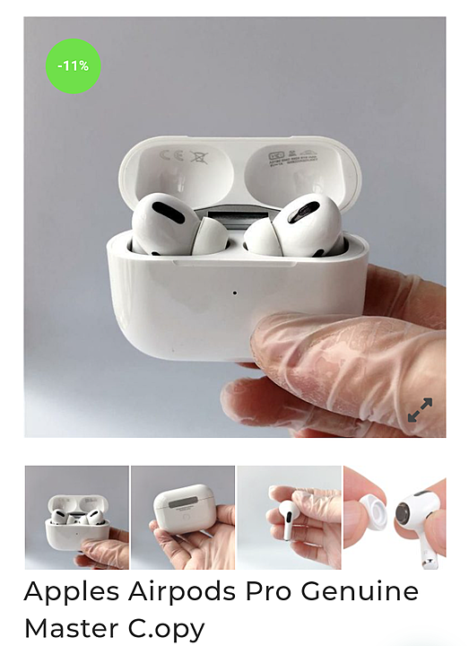 Apple Airpods Pro Master C.opy uploaded by business on 9/27/2020
