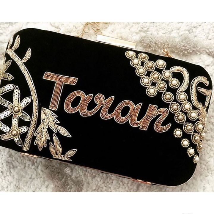 Customized name clutches uploaded by Fashion Hub on 12/26/2021