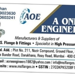 Business logo of Ms flanges A One Engineers
