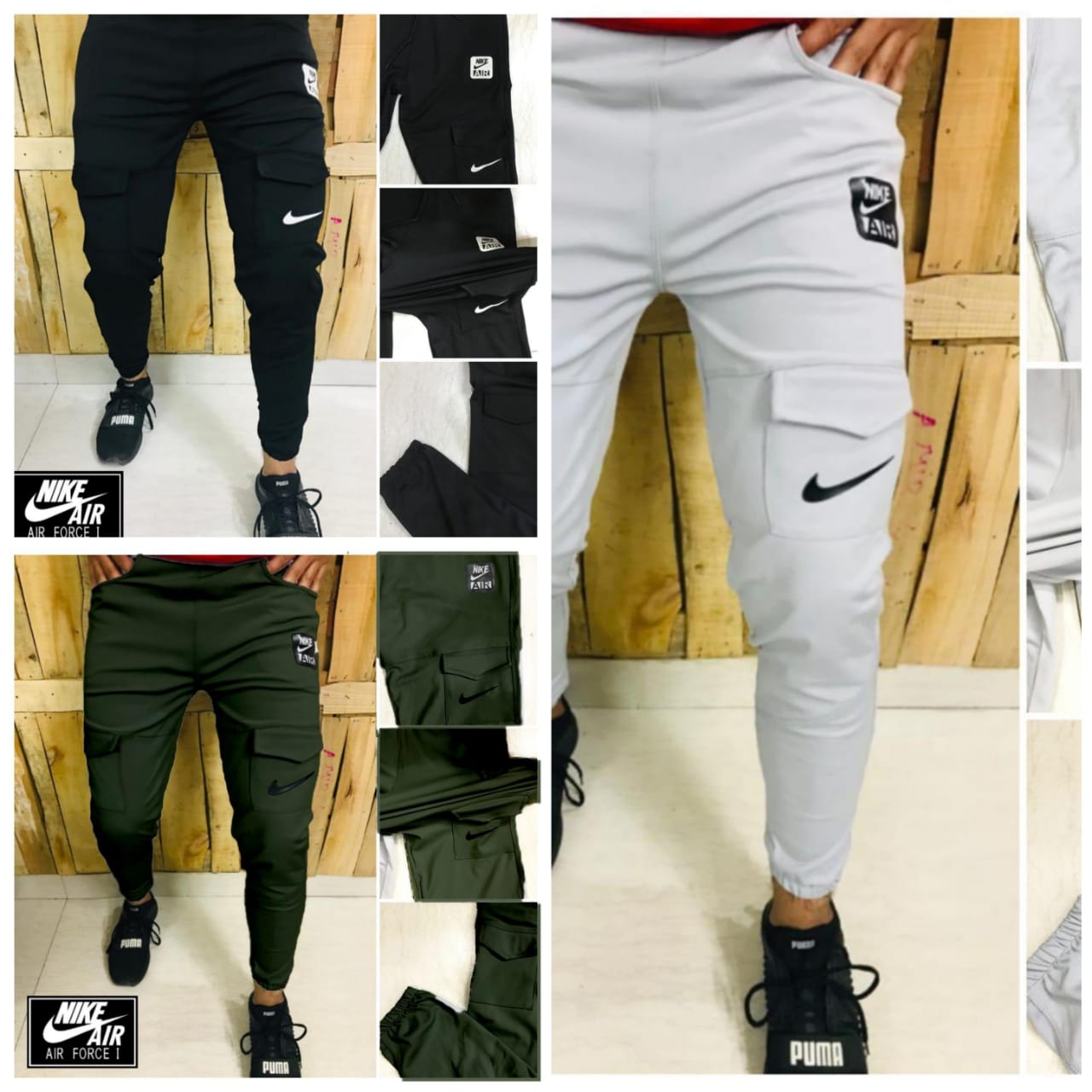 😍 *Brand - Nike Air* 😍

*21K STORE ARTICLE*

*WITH 4 POCKET & GRIP*

*10A HIGH QUALITY*✅

*100% 4  uploaded by SN creations on 12/26/2021