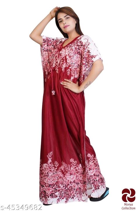 Women night gown uploaded by business on 12/26/2021