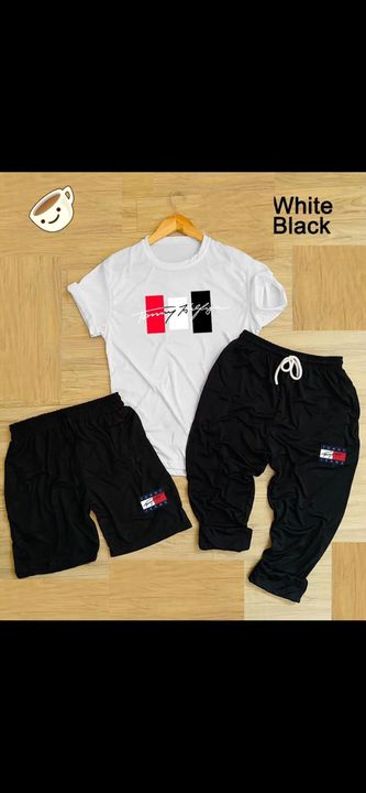 Combo track pant, t-shirt, shorts uploaded by MVS Fashion Hub on 12/26/2021