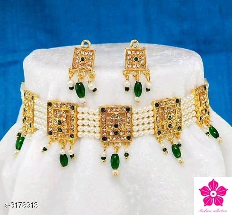 Gold plated jewelry set uploaded by Fashion collection on 9/27/2020