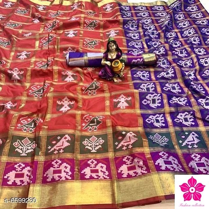 Beautiful silk saree uploaded by business on 9/27/2020