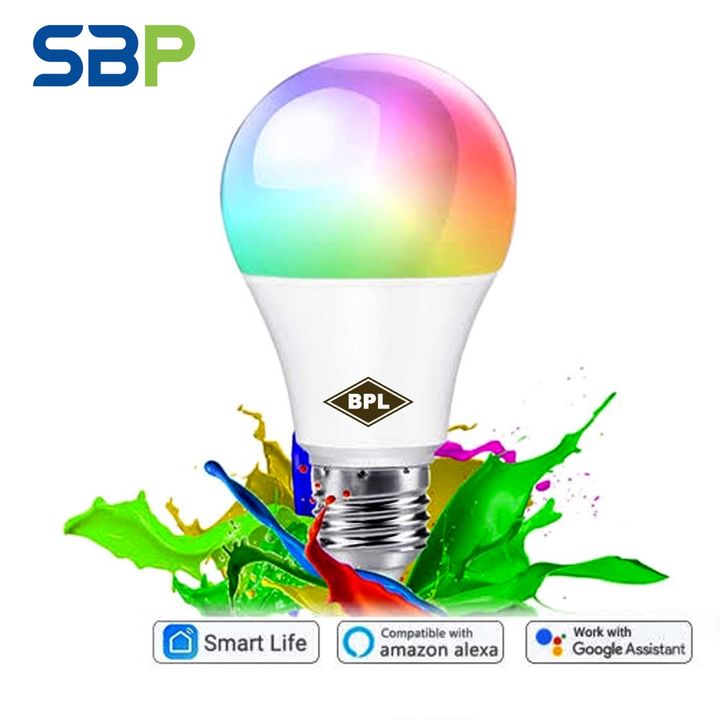 Multicolored LED bulb uploaded by SBP Electrical and Electronics company Solapur on 12/27/2021