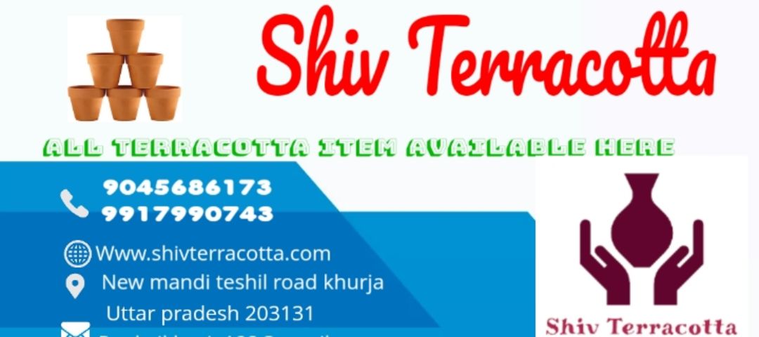 Visiting card store images of Shiv terracotta