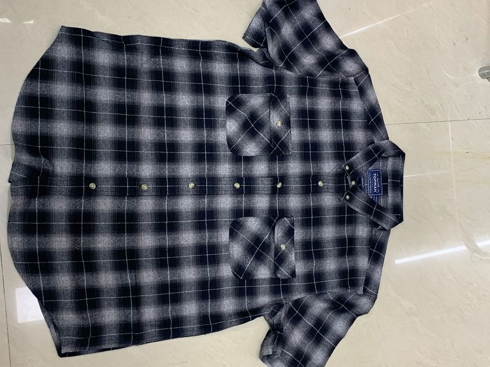 Topman shirts are breast cotton shirts with thick fabric we have in assorted sizes original product  uploaded by Branded hub on 12/27/2021