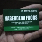 Business logo of नरेंद्रा फूड