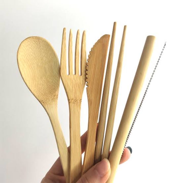 Reusable Bamboo cutlery uploaded by business on 12/27/2021