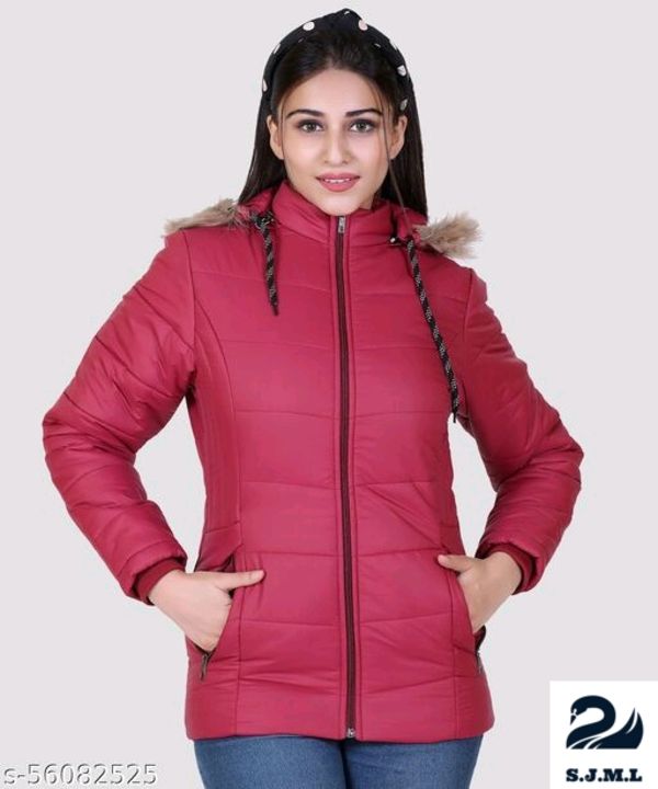 Post image Catalog Name:*Classic Latest Women Jackets &amp; Waistcoat*Fabric: NylonSleeve Length: Long SleevesPattern: SolidMultipack: 1Sizes: M (Bust Size: 19 in, Length Size: 26 in, Hip Size: 20 in) L (Bust Size: 20 in, Length Size: 27 in, Hip Size: 21 in) XL (Bust Size: 21 in, Length Size: 28 in, Hip Size: 22 in) XXL (Bust Size: 22 in, Length Size: 29 in, Hip Size: 23 in) 
Easy Returns Available In Case Of Any Issue*Proof of Safe Delivery! Click to know on Safety Standards of Delivery Partners- https://ltl.sh/y_nZrAV3