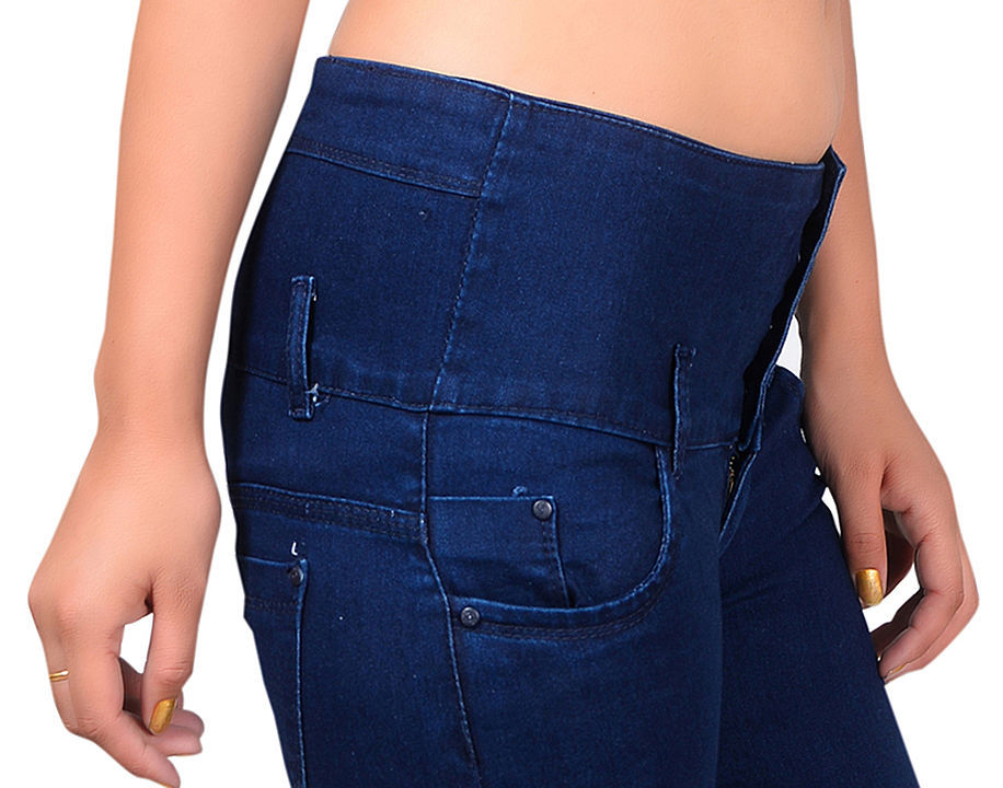 Crazzy girls women jeans Blue (Size) 28/28/30/30/32 uploaded by Bhawana trading on 9/27/2020