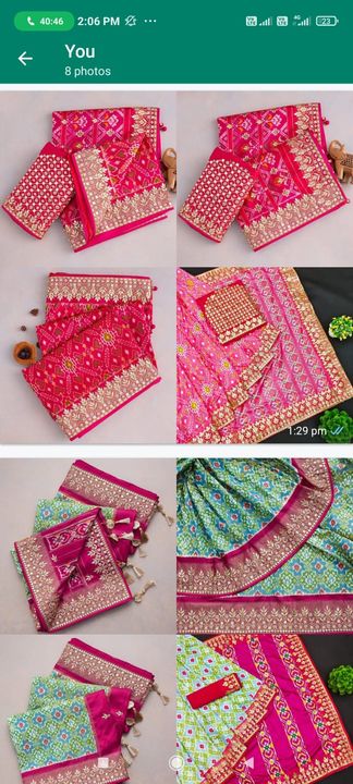 Post image I want 1 Pieces of I want this saari in pink colour .
Chat with me only if you offer COD.
Below is the sample image of what I want.