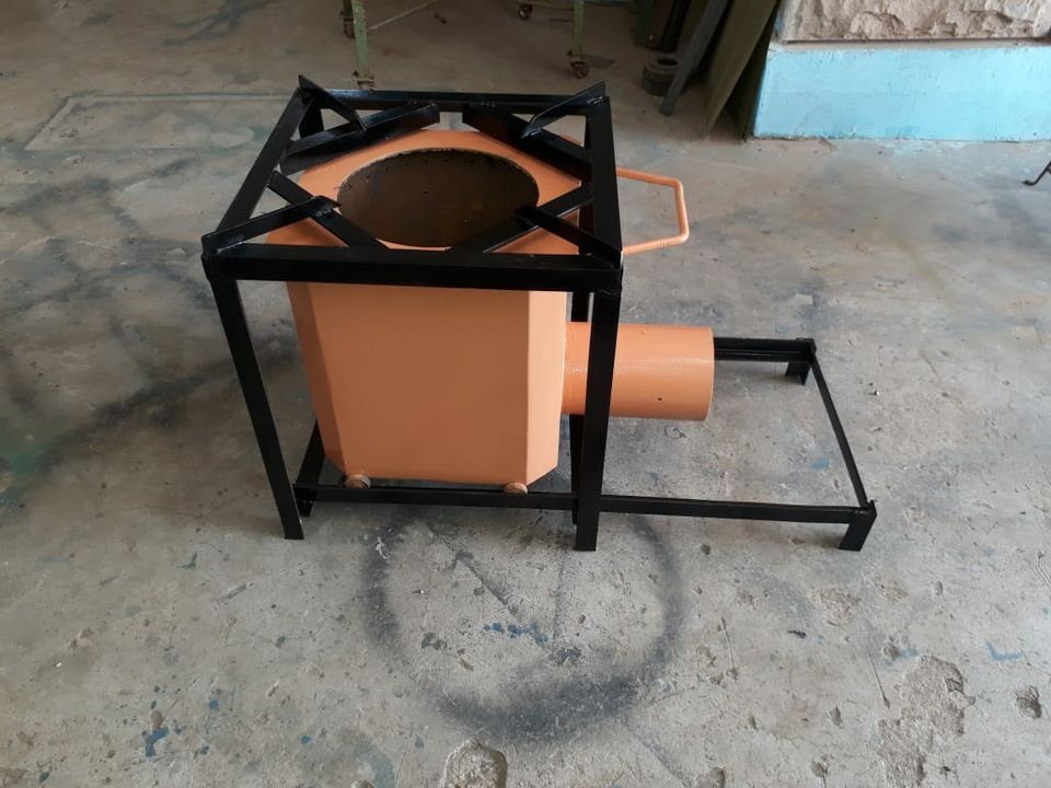 14 inches burner biomass Wood stove uploaded by Haji Belim Udyog on 12/27/2021